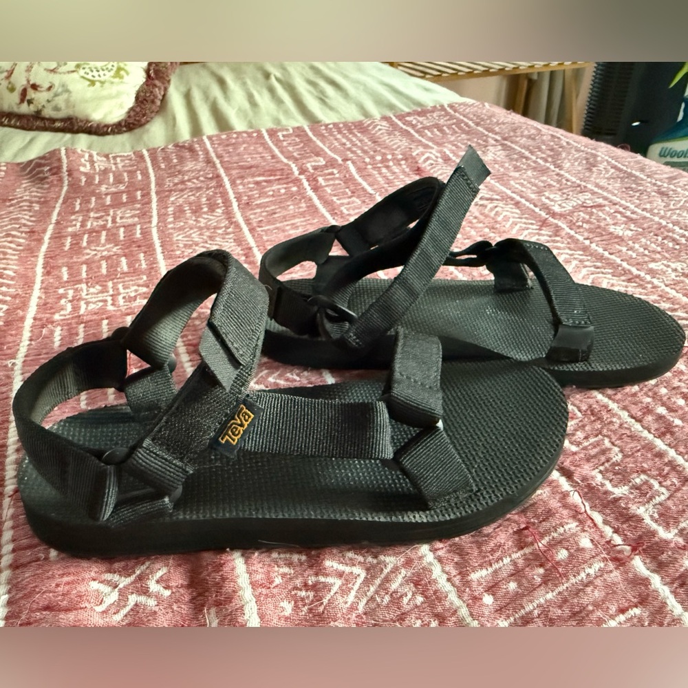 Teva Black Sandals-Original Universal Sandal